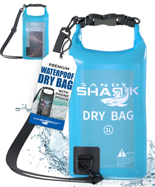 3L Waterproof Dry Bag – With Phone Case Inside