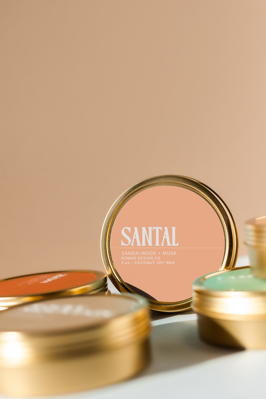 Santal Travel Tin Candle